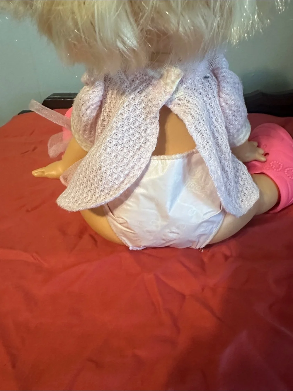 Vintage 1990 Galoob Baby Face Doll #7 SO Innocent Cynthia